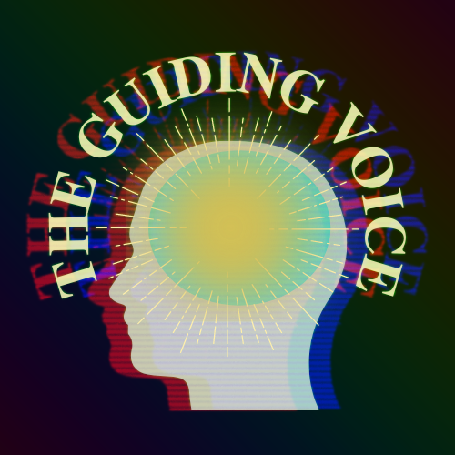 Logo for The Guiding Voice podcast